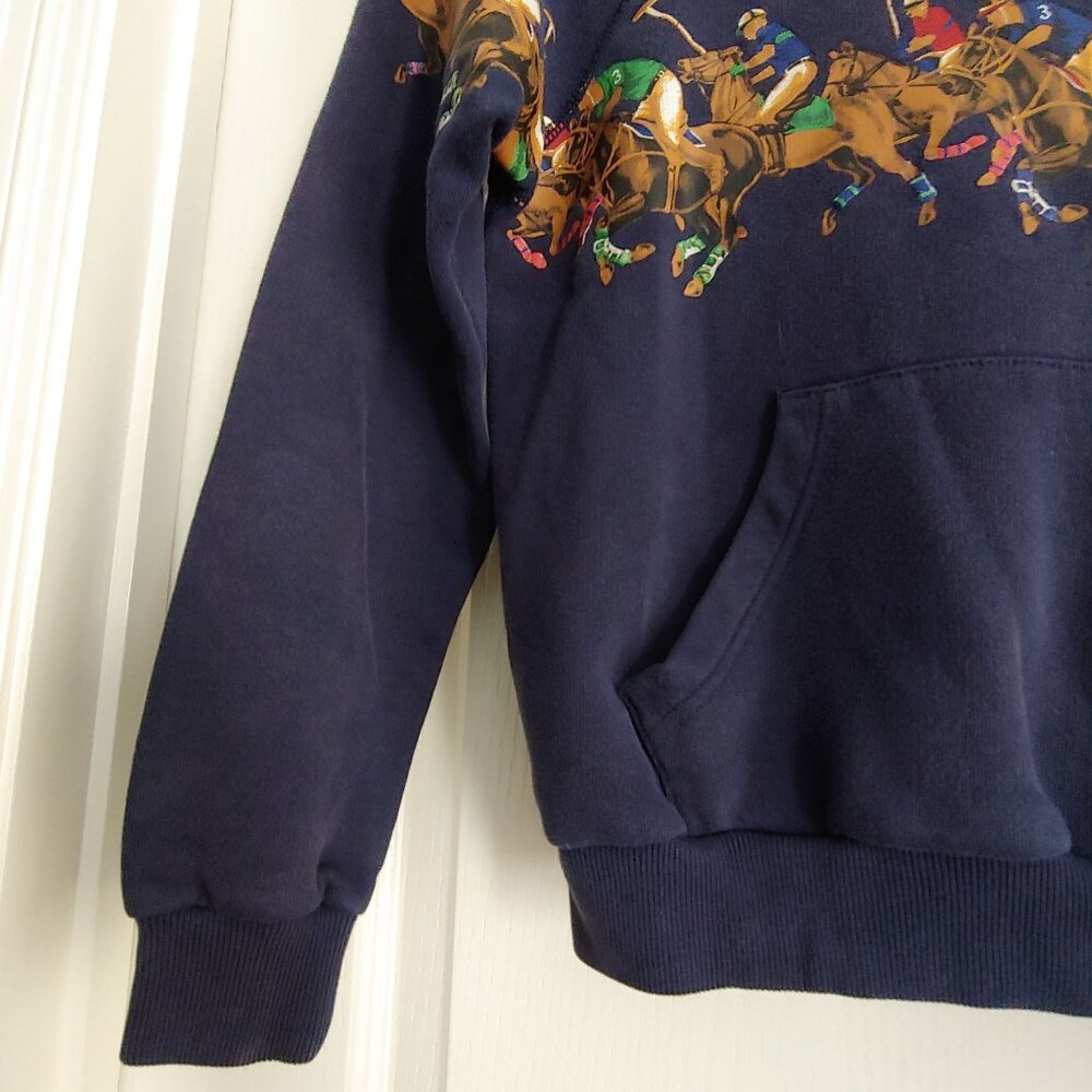 Polo Ralph Lauren Equestrian Heritage Preppy  English Countryside Hoodie Youth S - Picture 6 of 14
